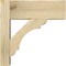 Ekena Millwork Olympic Block Rough Sawn Outlooker, Douglas Fir, 6"W x 14"D x 14"H OUT06X14X14OLY05RDF - alternate 4